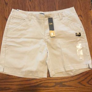 NWT: Straight fit short Lee brand shorts
